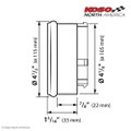 KOSO HD-05 4.5" GAUGE CHROME BEZEL, PRE CANBUS BA072100