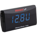 KOSO Super Slim Clock/Volt Meter