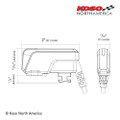 KOSO Dual Port USB-C / USB-A Adapter
