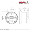 KOSO TNT-05R D60 TACHOMETER BA085101