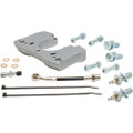 HELIBARS HANDLEBAR BRIDGE RISER SILVER YAM HR09079