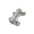 HELIBARS HANDLEBAR RISERS SILVER W/RAM BALL TRI HR06188-RB