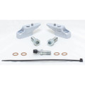 HELIBARS HANDLEBAR RISERS SILVER BMW HR05160