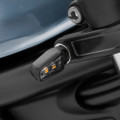 ZETA 701 LED TURN SIGNALS BLACK W/CLEAR LENS PR ZR46-0119