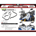 ZETA ADVENTURE ARMOR HANDGUARDS PR BLACK SUZ ZE72-6211