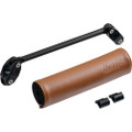 ZETA HANDLEBAR BAR PAD SET 200MM BROWN PAD W/220MM BRACE ZE47-9601