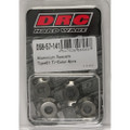 DRC ALUMINUM SPACERS TYPE 1 TITANIUM M6X12MM 4/PK D58-57-141