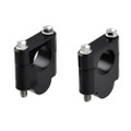 DRC 7/8" HANDLEBAR RISERS 30MM BLACK ZE53-01301
