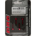 DRC ALUMINUM TAPER BOLTS RED M6X16MM 4/PK D58-52-216