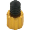 DRC AIR VALVE CAPS VALVE WRENCH GOLD 2/PK D58-05-103
