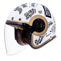 SMK Retro Jet Tracker Helmet