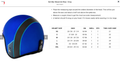 TORC Del Mar Maverick Helmet - Matte Blue