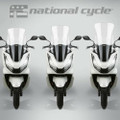 NATIONAL CYCLE VSTREAM WINDSCREEN TALL CLEAR HON N50009