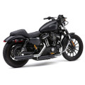 COBRA 3" NH SERIES SLIP-ONS BLACK SPORTSTER 14-22