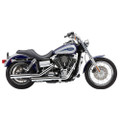 COBRA 3" NH SERIES SLIP-ONS CHROME FXDF 08-22/FXDWG 10-22