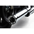 COBRA 3" RPT SLIP-ONS CHROME SPORTSTER 14-22