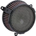 COBRA AIR INTAKE PLAIN BLACK YAM BOLT 13-19 06-0267-03B-SB