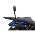 COBRA DETACHABLE BACKREST ROUND BLACK DYNA 06-17 602-2004B