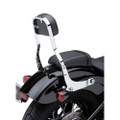 COBRA DETACHABLE BACKREST SHORT CHROME DYNA 06-17 602-2044