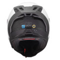LS2 Dragon Carbon Solid Full Face Helmet Gloss White