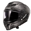 LS2 Dragon Carbon Forged Full Face Helmet Gloss Black