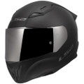 LS2 Centric Mercury Solid Full Face Helmet Matte Black
