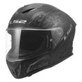 LS2 Rapid III Crypt Full Face Helmet Matte Black