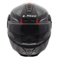LS2 Horizon II Hamr Modular Helmet Gloss Black Titanium Red