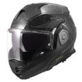 LS2 Advant X Carbon Forged Modular Helmet Gloss Black Painted Chinbar