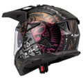 LS2 Blaze II Rangi Adventure Helmet Chameleon Black