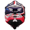 LS2 Subverter Evo Constellation Full Face MX Helmet Gloss Red White Blue
