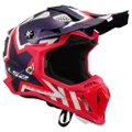 LS2 Subverter Evo Constellation Full Face MX Helmet Gloss Red White Blue