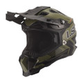 LS2 Subverter Evo Battalion Motocross Helmet Gloss Green Black