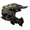 LS2 Subverter Evo Battalion Motocross Helmet Gloss Green Black