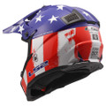 LS2 Gate Youth Battle Scar MX Helmet