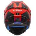 LS2 Gate Youth Wash MX Helmet Gloss Red Blue Purple