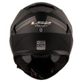 LS2 Assault Flag Full Face Helmet Matte Black Gray