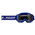 LS2 Charger Goggle Blue with Clear Lens