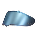 LS2 Challenger II/Dragon Carbon Outer Shield with Horns Dark Electron Blue Iridium