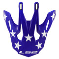 LS2 Gate Youth Peak Battle Scar Red White Blue White