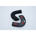 LS2 Spitfire Cheek Pad Black 2XL