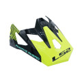 LS2 X Force Peak Fan Black Orange Yellow