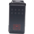 OPEN TRAIL LIGHTED ROCKER SWITCH RED SM106-005R