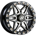 SEDONA SPLIT 6 BDLK WHEEL 15X6 4/137 5+1 (+38MM) BLK/MACHINED A72M-56037+38S