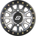 SEDONA SANO BDLK WHEEL 15X7 4/137 5+2 (+10MM) BLK/AS CAST A21MA-57037+10S