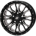 SEDONA FUSION WHEEL 15X7 5+2 5/4.5 GLOSS BLK/MACHINED 570-9109