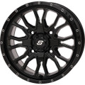 SEDONA FUSION DD WHEEL 15X7 5+2 4/137 & 4/156 GLOSS BLACK 570-9129