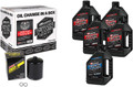 MAXIMA RACING OIL Sportster Synthetic 20W-50 Oil Change Kit