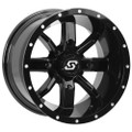 SEDONA HOLLOW POINT WHEEL 14X8 4/137 4+4 (0MM) BLACK A88B-48037-44S