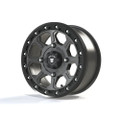 BULLITE RULER WHEEL GUN METAL/BLACK, 14X7.0, 4/156, 5+2
